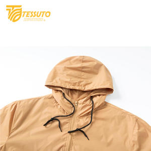 Venta al por mayor de alta calidad ligero de los hombres cortavientos chaqueta Softshell chaqueta transpirable deporte al aire libre cortavientos chaquetas de montaña - Product Image 5