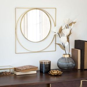 Trending <b>Large</b> Dressing Mirror Easy Installation Type Brass Gold <b>Frame</b> Dressing Room Wall Mirror for Home Decoration - Product Image 4