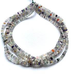 ลูกปัดอัญมณีแบบเหลี่ยมเพชรพลอย1เส้นธรรมชาติสำหรับทำเครื่องประดับอัญมณีชั้นดี - Product Image 4