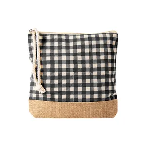 Borsa Clutch Sostenibile in Juta di Zadar, Shopper Promozionale per Gadget - Product Image 3