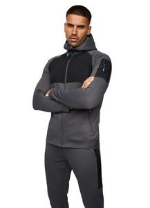 Chándales Streetwear Poliéster Algodón Impresión personalizada Logo Hombres Conjunto Chándales de alta calidad Hombres Casual Streetwear - Product Image 3