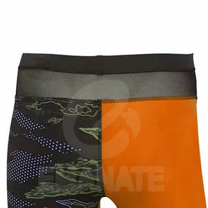 Pantalones Cortos de Compresión Deportivos para Hombre, Diseño Nuevo 2025, Estilo Urbano, Estampado Sólido, con Empaque Personalizado, Transpirables, para Gimnasio - Product Image 6