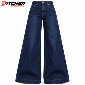 Wholesale Womens <b>Jeans</b> Stovepipe <b>Jeans</b> Cotton Denim for Boutique Retailers Custom Logo Private Label Supply - Product Image 5