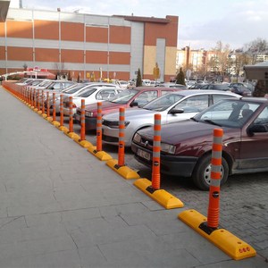 Bouton de signalisation routière pour délimitation de voie 100x20cm 100% étanche - Product Image 2
