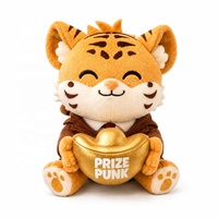 Peluche Tigre Personnalisée Directement de l'Usine Professionnelle – Prototypage Complet et Développement Pris en Charge – Mascottes et Animaux en Peluche