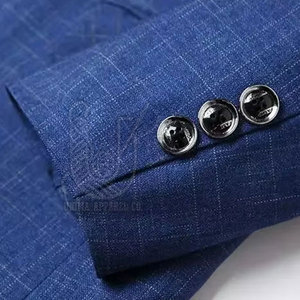 Service OEM Blazer pour homme respirant à simple boutonnage, taille personnalisée, haute qualité, couleur et logo personnalisés, manches longues, prix - Product Image 6