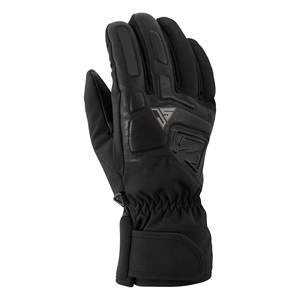 Gants de cyclisme d'hiver pour l'extérieur Écran tactile en polyuréthane stratifié Tissu imperméable, cuir véritable, doublure polaire chaude - Product Image 4