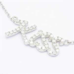 สร้อยคอประดับเพชรสังเคราะห์สังเคราะห์สังเคราะห์สำหรับสตรีทันสมัยปรับแต่งได้ - Product Image 4