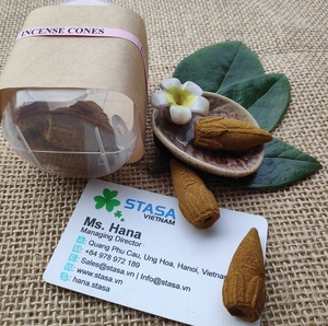 La mejor calidad STASA, incienso en barra sin perfume, soporte de madera multicolor de Vietnam, fragancia suave, 3mm de diámetro, estándar para todas las estaciones - Product Image 2