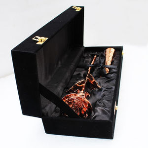 Rosa de Oro de 24k, Rosa Natural Bañada en Oro con Caja de Regalo, Regalo de San Valentín para Esposa, Novia, Decoración del Hogar - Product Image 6