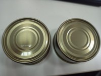 Boîte de conserve vide en fer blanc de 84 mm de diamètre, qualité alimentaire, revêtement système BPAni, norme d'exportation UE, pour la mise en conserve de thon - Expédition mondiale Vietnam