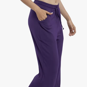 Pantalones Deportivos Ligeros de Nailon para Mujer, Unisex, con Cierre, Forro de Malla, Venta al por Mayor Directa de Fábrica, Logotipo Personalizado, Bangladesh - Product Image 1