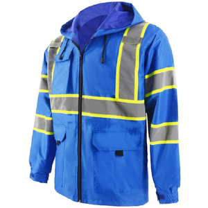 Chaquetas DE SEGURIDAD reflectantes Hi Vis de alta calidad para ropa de trabajo de invierno Logotipo personalizado El mejor precio a la venta - Product Image 2