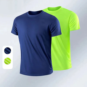 เสื้อยืดผู้ชายโอเวอร์ไซส์ทรงบ็อกซี่คอกลมแบบคลาสสิกทำจากผ้าฝ้าย100% - Product Image 2