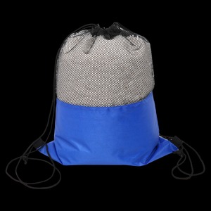 กระเป๋าเป้สะพายหลังแบบรูดซับลิเมชัน30*45ซม. โพลีเอสเตอร์210D ทนทานนำกลับมาใช้ใหม่ได้อเนกประสงค์ถุงใส่รองเท้าปรับแต่งโลโก้ได้ - Product Image 5