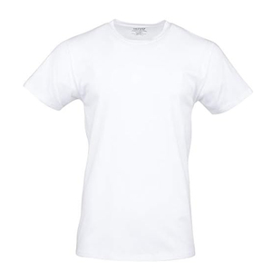 2026 Camiseta lisa de algodón 100% de cuello corto personalizada para hombres camisa blanca en blanco de alta calidad serigrafía de punto transpirable DTF - Product Image 1