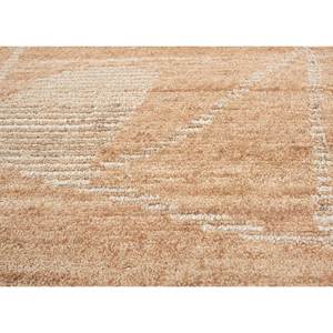 Alfombra de Lana Anudada a Mano La-1510, Diseño Kilim Abstracto Rojo Naranja, para Entrada, Sala de Estar, Pasillo, Rectangular 9x12, Nueva - Product Image 3