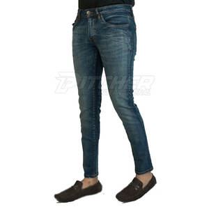 Pantalones Vaqueros de Hombre al por Mayor, MOQ Bajo, Logotipo Personalizado, Ligeros, Casuales, Cintura Media, 100% Algodón, Alta Calidad - Product Image 2