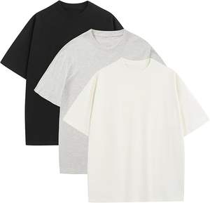 Camiseta de Hombre 100% Algodón, Tejida, Ecológica, Transpirable, con Serigrafía, Servicio OEM, Precio Económico al por Mayor - Product Image 1