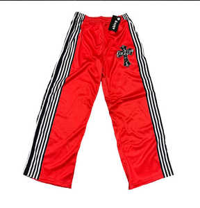 Comfortable Lightweight 100% Cotton Canvas <b>Wide</b> <b>Leg</b> Sport Trousers Anti-Wrinkle Mid Waist Formal Vintage Men's for <b>Yoga</b> - Product Image 4