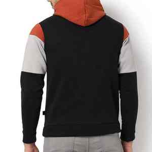 Oem Men 3D Print Full Zip Hoodie Logotipo personalizado Bordado French Terry Heavyweight Oversized 360gsm Full Zip up Hoodies - Product Image 4