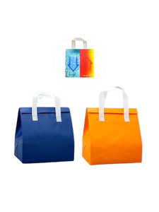 กระเป๋าใส่อาหารกลางวันขนาดใหญ่กระเป๋าเก็บความเย็นหุ้มฉนวนผ้าใยสังเคราะห์ ripstop พิมพ์โลโก้ได้ตามต้องการ - Product Image 2