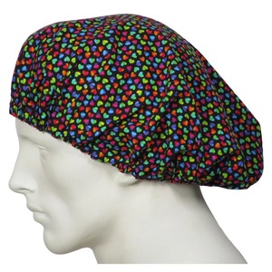 Casquette brodée à impression personnalisée Unisexe Bouffant Snug Fit Quantité en vrac Vêtements de clinique vétérinaire Bonnets de gommage durables en coton pour chirurgien dentaire - Product Image 5