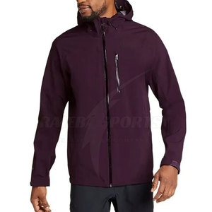 New Design Men's <b>Winter</b> Outdoor Jacket with Stand Collar High Performance Waterproof Canvas Fabric - Product Image 3
