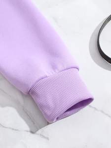 Sudadera con capucha de peso pesado para mujer Sudadera con capucha bordada Sudadera con capucha con Personalización completa para mujer - Product Image 4