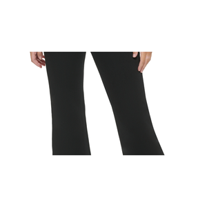 Jeans Calvin Klein para Mujer, Cintura Alta, Corte Acampanado, Dobladillo con Abertura, Denim Negro, Talla 31, Pantalones Acampanados Transpirables e Informales con Opciones de Tallas XL y XXL - Product Image 3