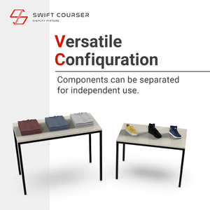 Ensemble de tables gigognes modernes en bois noir et métal, personnalisables - Product Image 4