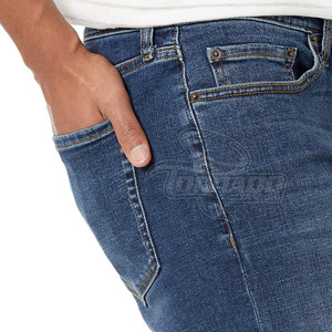 Custom Design Men's Casual Mid <b>Waist</b> 100% Cotton <b>Jeans</b> <b>Shorts</b>-Quick Dry Breathable <b>High</b> Quality Outdoor Wear - Product Image 6