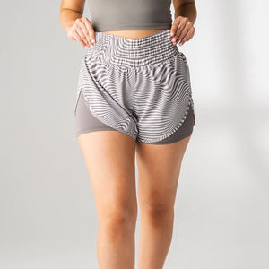 Shorts de bain pour femmes de haute qualité, durables, légers, respirants, anti-plis, séchage rapide, 100% coton, taille élastique - Product Image 2