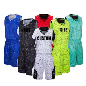 Conjunto de Camiseta y Pantalones Cortos de Baloncesto Premium, Material Transpirable de Secado Rápido, Venta al por Mayor - Product Image 1