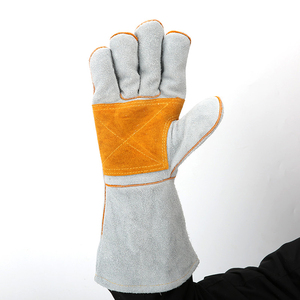 Guantes DE TRABAJO DE figura completa de piel de vaca Guantes de seguridad de espuma ST multifuncionales de alta calidad - Product Image 1