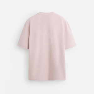 Vente en gros 100% coton 230g T-shirts pour hommes grande taille épais et surdimensionnés en polyester/coton vierge tricoté avec logo personnalisé OEM/ODM - Product Image 2