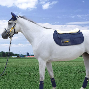 Nueva almohadilla de medio sillín de lana modelo de ecuestre con función de absorción de golpes para tachuelas para montar a caballo - Product Image 3