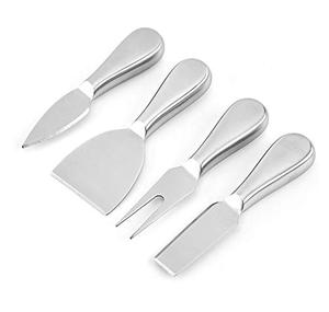 Hot Selling Antique 4 Piece Cheese Set Stainless Steel With Stainless Steel Handle Cutlery Gift <b>Box</b> Party From India - Product Image 6