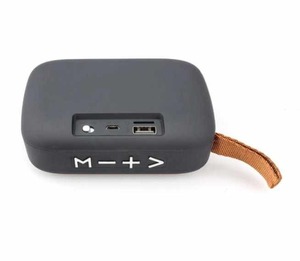 Altavoces de teléfono portátiles recargables Compatible con altavoz estéreo pequeño para teléfonos inteligentes, tabletas, portátiles, sonido claro - Product Image 3