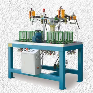 High Speed 12/24/32/48 Strands Round Rope Cord Braiding Machine For Sale