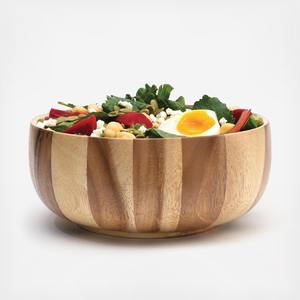 Bol en bois de service à dessert fait main salade et collation bols de restauration ensemble de vaisselle de présentation des aliments prix de gros - Product Image 3