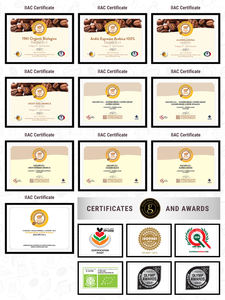 Origen italiano vendedor de granos de café tostados Robusta negros dorados 0,25 kg lata (enlatados) calidad certificada para la venta - Product Image 3