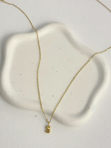 Summer Essential Moonriver Collier ras du cou en acier inoxydable pour femmes avec design en S Chaîne de perles de style simple - Product Image 2