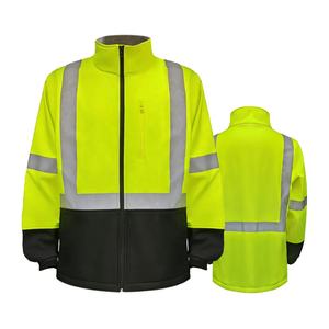 Conjunto de Ropa de Trabajo Reflectante de Poliéster al por Mayor, Alta Visibilidad, Clase 2 Industrial, Chaqueta y Pantalón para Trabajadores de la Construcción - Product Image 3