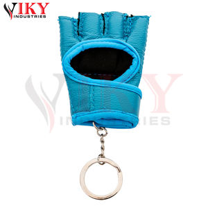 225 Color azul sólido buena venta último producto para tarifa al por mayor guantes de lucha de boxeo hechos a medida llavero - Product Image 2