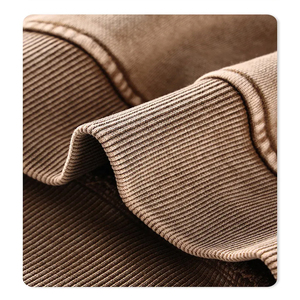 เสื้อฮู้ดผู้ชายน้ำหนักมากเสื้อมีฮู้ดปักโลโก้ทรงโอเวอร์ไซส์ดีไซน์แนวสตรีท - Product Image 6