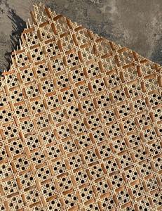 Tressage en rotin naturel à motif losange pour les hôtels et les utilisations en bord de mer, modèle RCB001 - Product Image 2