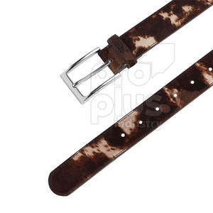 Ceinture en cuir de vachette de luxe pour homme, boucle en acier décontractée, durable, élégante et longue durée - Product Image 6