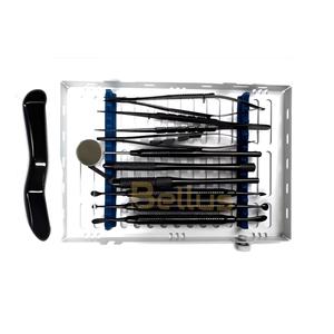 Kit Dental con revestimiento negro 2025, juego de instrumentos manuales clínicos de acero inoxidable con certificación CE para dentistas - Product Image 4