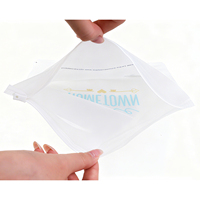Sacs d'emballage pour vêtements biodégradables avec logo personnalisé PLA PBAT GRS vérifié Emballage de colis Sacs à fermeture éclair imperméables Glissière pour vêtements